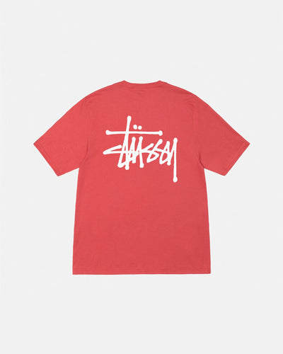 BASIC STÜSSY TEE RED
