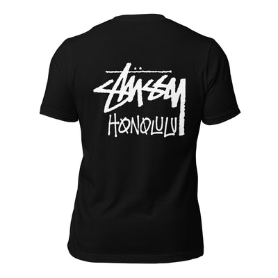 black stussy t shirt